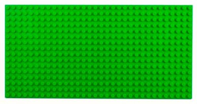 Image of a 16 X 32 Stackable Baseplate in Green